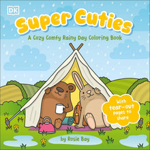 Cargar imagen en el visor de la galería, SUPER CUTIES A COZY COMFY RAINY DAY COLORING BOOK
