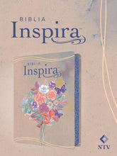 Cargar imagen en el visor de la galería, BIBLIA NTV INSPIRA ACUARELA ROSA
