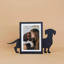 Cargar imagen en el visor de la galería, PORTARETRATO TECKEL VERTICAL NEGRO 10X15 (28210)
