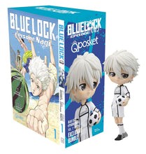 Cargar imagen en el visor de la galería, BLUE LOCK EPISODE NAGI VOL 01 + EXCLUSIVE Q POSKET FIGURE
