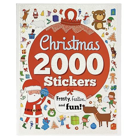 TOTALLY AWESOME 2000 STICKERS CHRISTMAS ACTIVITY BOOK