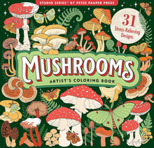 Cargar imagen en el visor de la galería, LIBRO PARA COLOREAR COLOR MUSHROOMS (345165)
