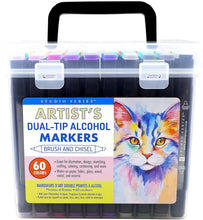Cargar imagen en el visor de la galería, SET 60 MARCADORES DUAL TIP (346377)
