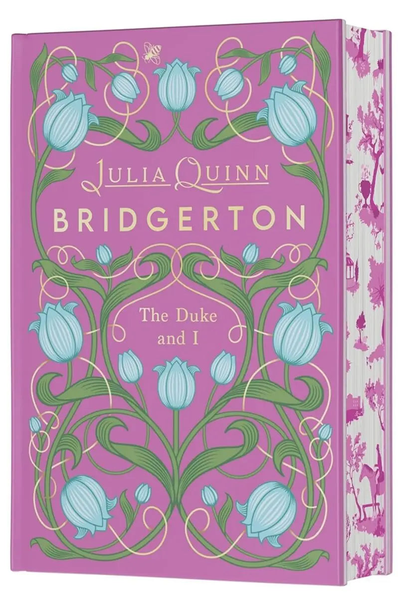 BGDS-01 BRIDGERTON THE DUKE AND I DELUXE COLLECTORS EDITION (STENCILED EDGES) (HC)