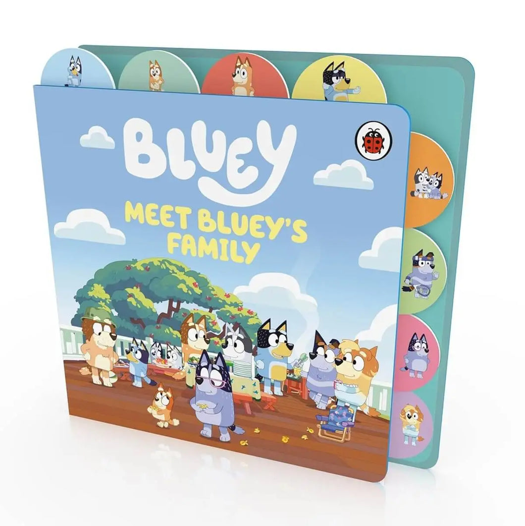 BLUEY MEET BLUEYS FAMILY TABBED BOARD BOOK (BB)