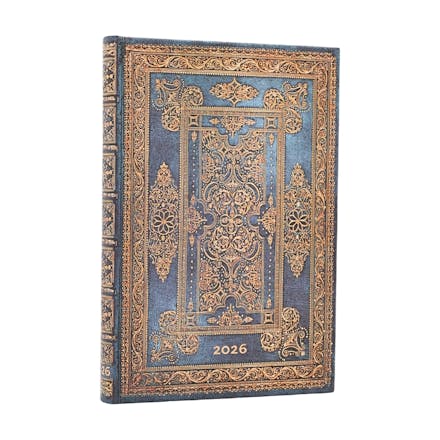 AGENDA 2026 BLUE LUXE MINI SEMANAL
