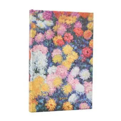 AGENDA 2026 MONETS CHRYSANTHEMUMS MINI SEMANAL