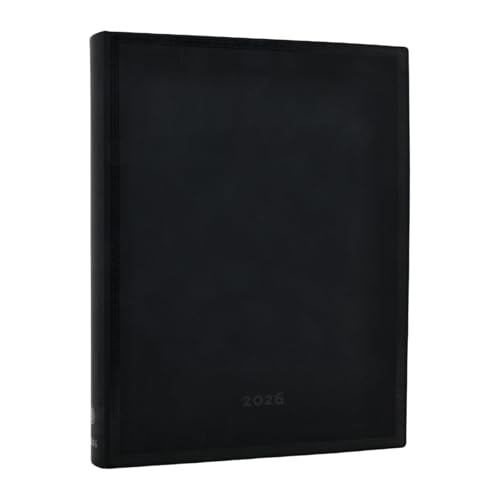 AGENDA2026  BLACK EDITION GLOSS FLEXI ULTRA DIARIO