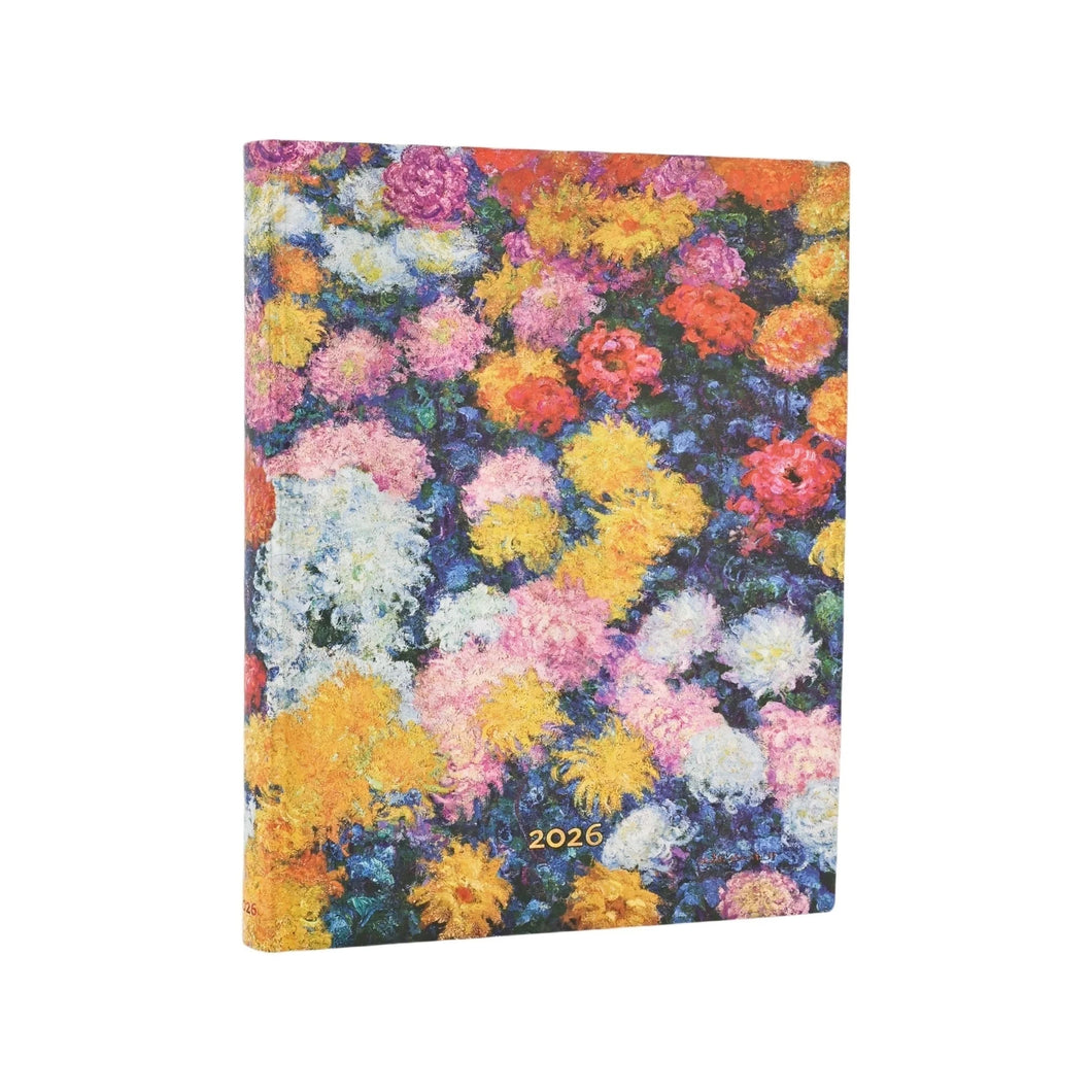 AGENDA  2026 MONETS CHRYSANTHEMUMS FLEXI ULTRA DIARIO