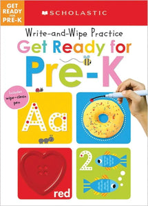 EARLY LEARNERS WRITE AND WIPE GET READY FOR PRE K (BB)