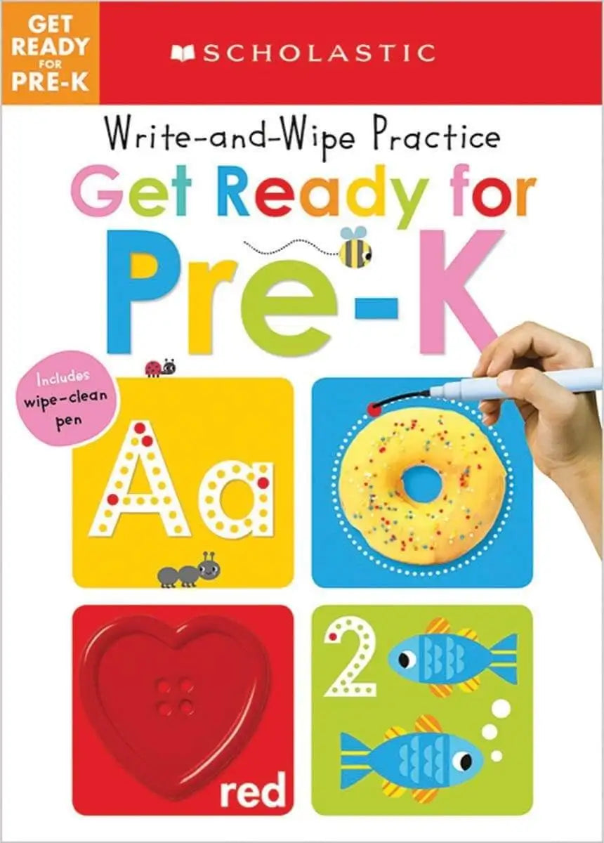 EARLY LEARNERS WRITE AND WIPE GET READY FOR PRE K (BB)