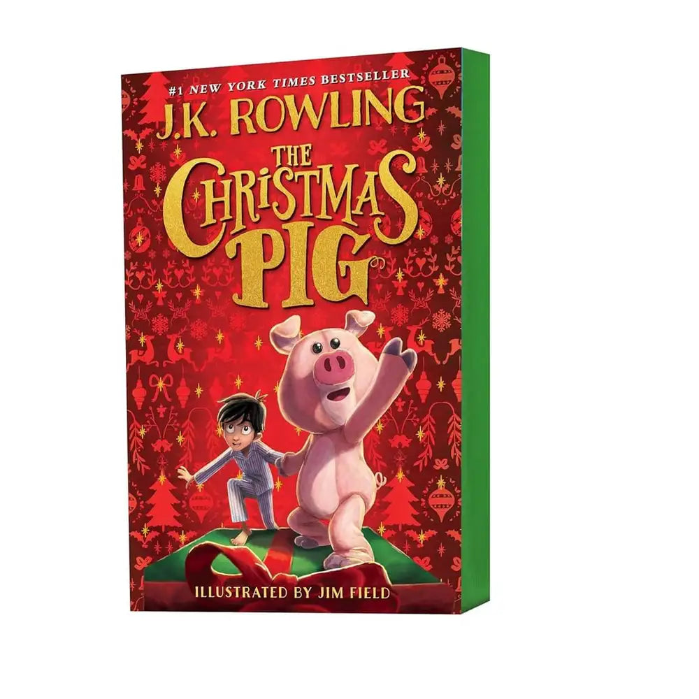 CHRISTMAS PIG (STAINED EDGES)