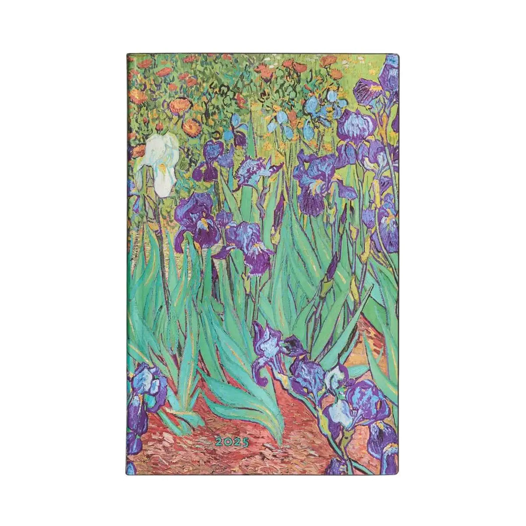 AGENDA VAN GOGHS IRISES FLEXI MAXI SEMANAL 2025 (5847)