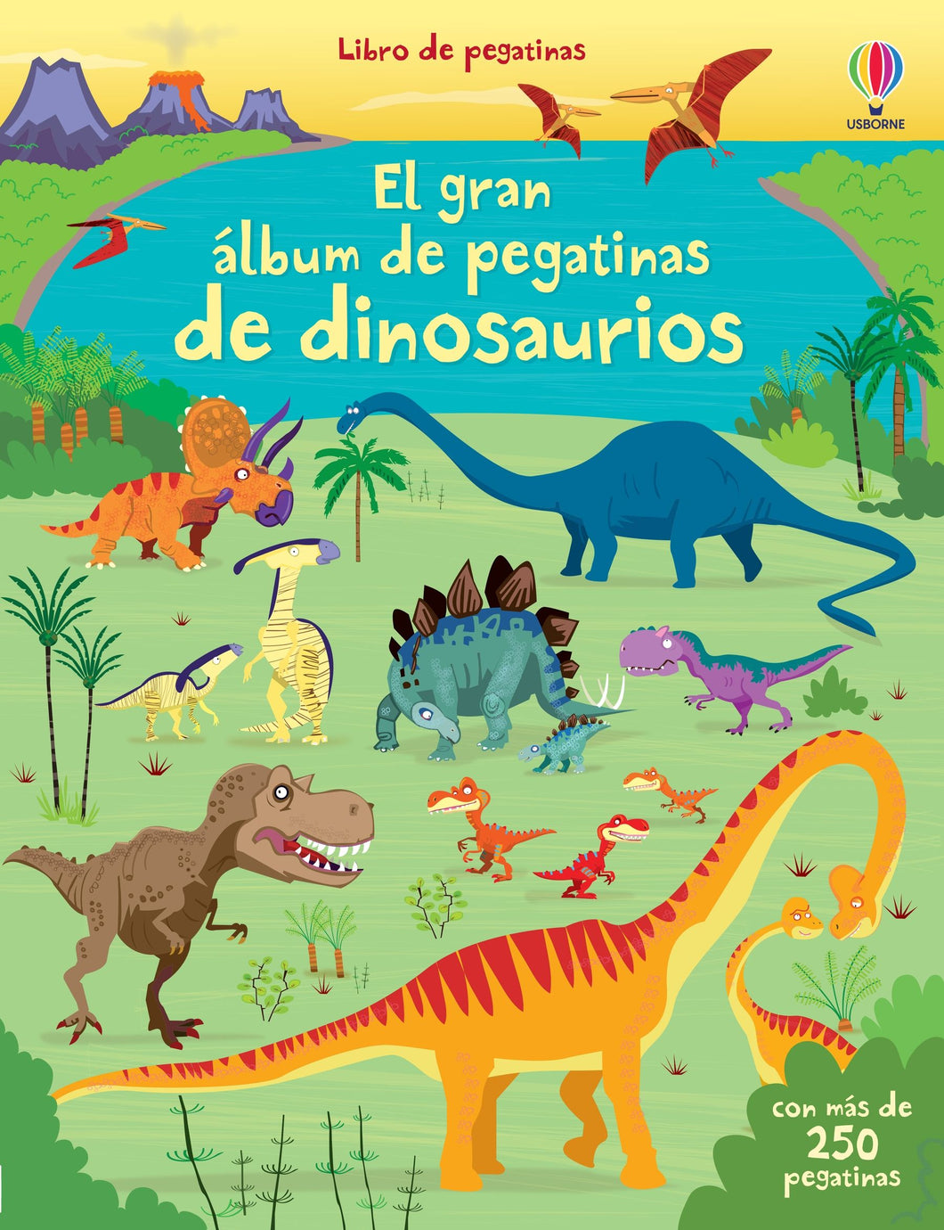 GRAN ALBUM PEGATINAS DE DINOSAURIOS