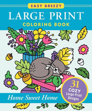 Cargar imagen en el visor de la galería, LIBRO COLOREAR ILUSTRACIONES GRANDES HOME SWEET HOME (343680)
