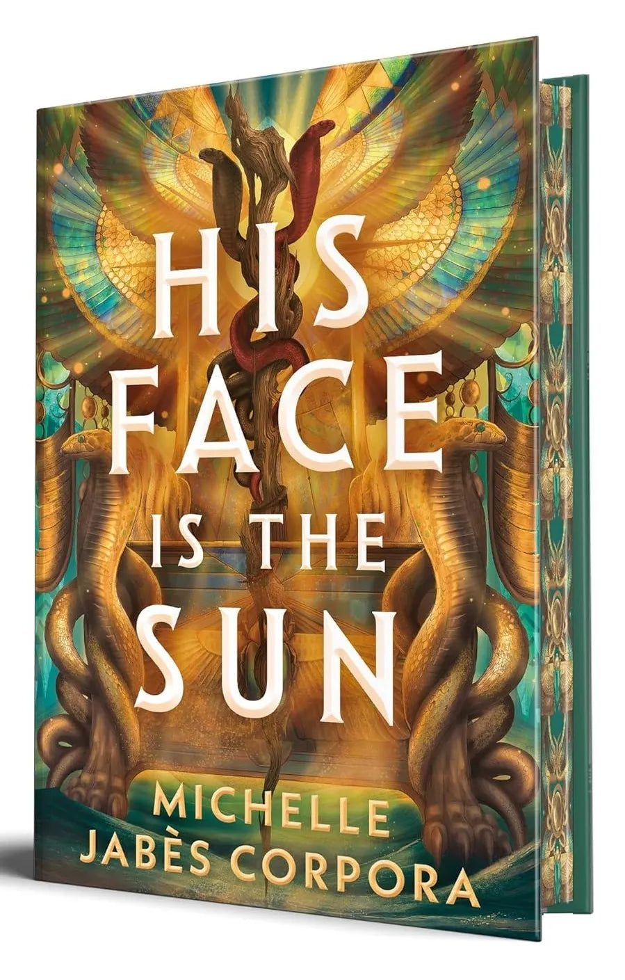 THRONE OF KHETARA 01 HIS FACE IS THE SUN (STENCILED EDGES) (HC)