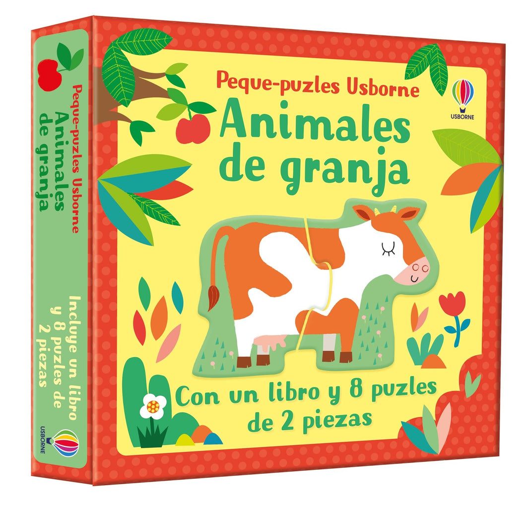 ANIMALES DE GRANJA LIBRO Y PUZLE