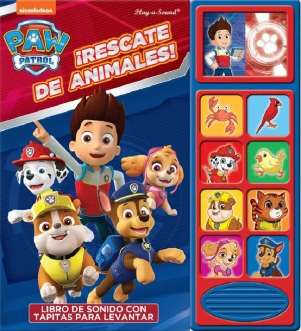 LIFT A FLAP SOUND BOOK NICK PAW PATROL 2023 (TD)