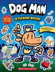DOG MAN MOVIE STICKER BOOK