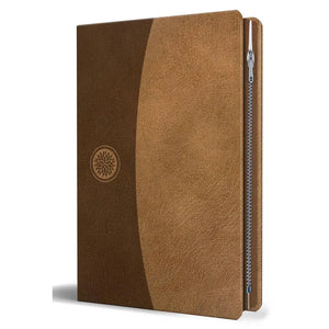 BIBLIA REINA VALERA 1960 PIEL CANELA CON ZIPPER
