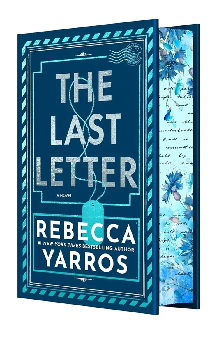 LAST LETTER (STENCILED EDGES) (HC)