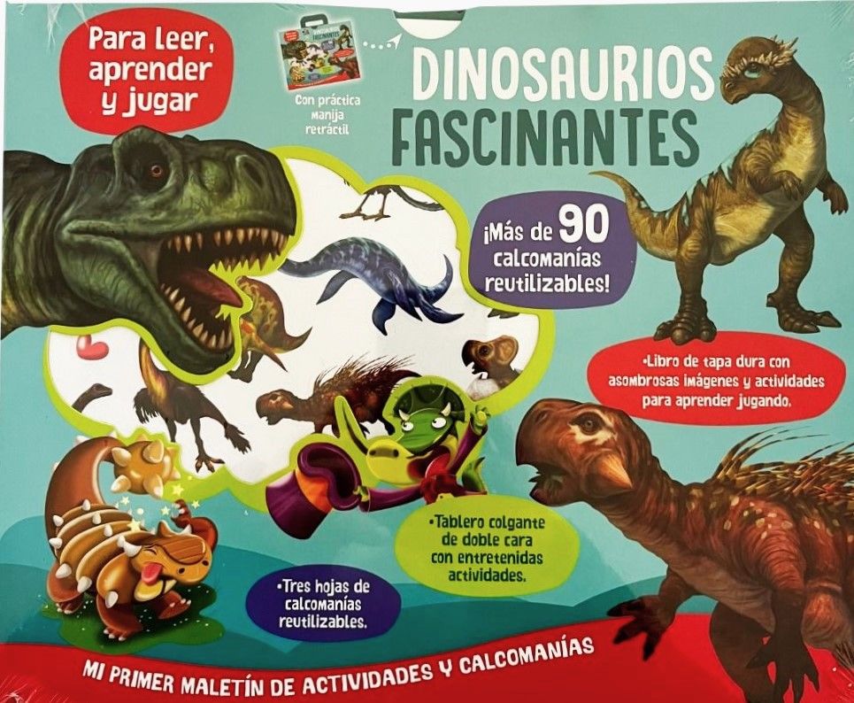 MI PRIMER MALETIN DE CUENTOS Y ACTIVIDADES DINOSAURIOS