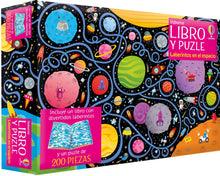 Cargar imagen en el visor de la galería, LABERINTOS EN EL ESPACIO LIBRO Y PUZLE

