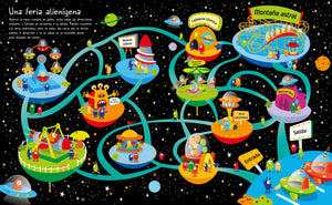 LABERINTOS EN EL ESPACIO LIBRO Y PUZLE