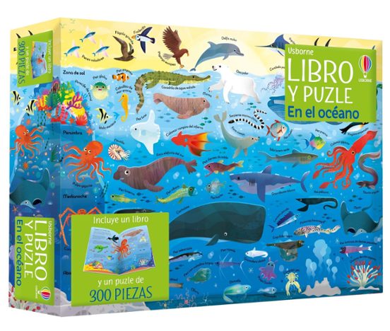 EN EL OCEANO LIBRO Y PUZLE