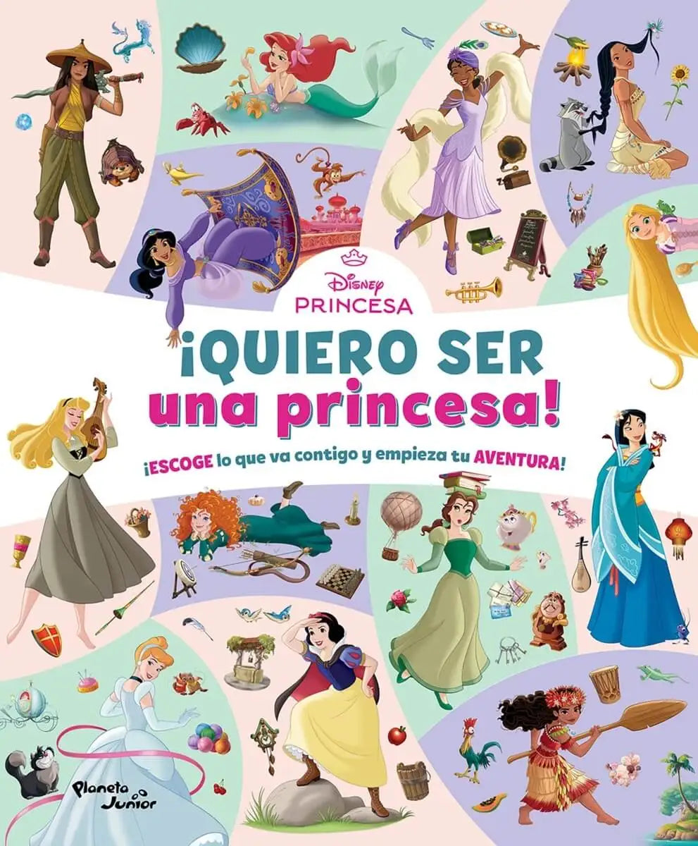 DISNEY PRINCESSA QUIERO SER UNA PRINCESA