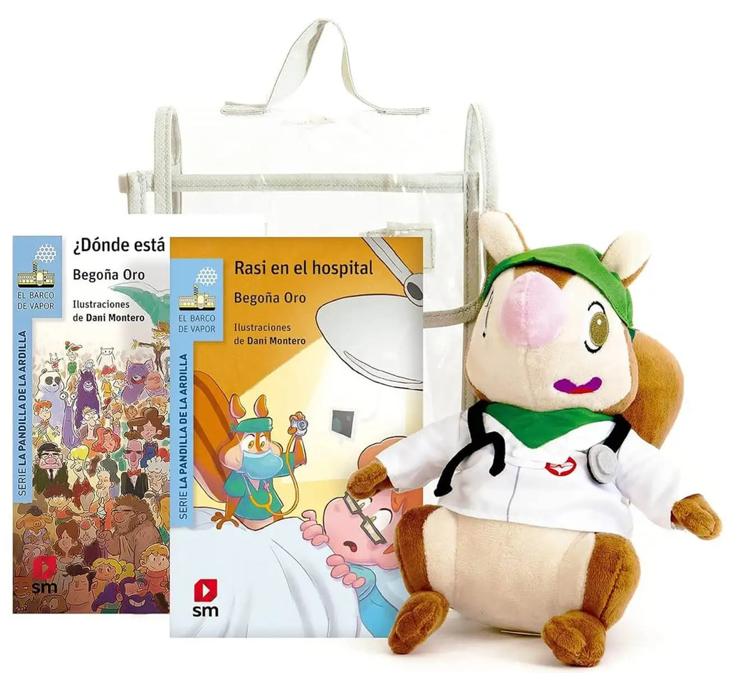 PACK RASI SANITARIA (LIBRO + PELUCHE)