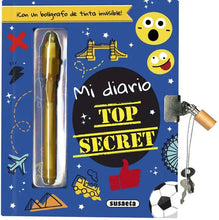 Cargar imagen en el visor de la galería, MI DIARIO TOP SECRET AZUL (TD) (S3295004)
