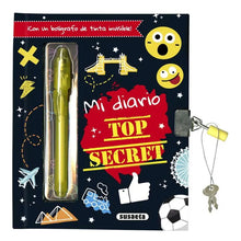 Cargar imagen en el visor de la galería, MI DIARIO TOP SECRET NEGRA (TD) (S3295005)
