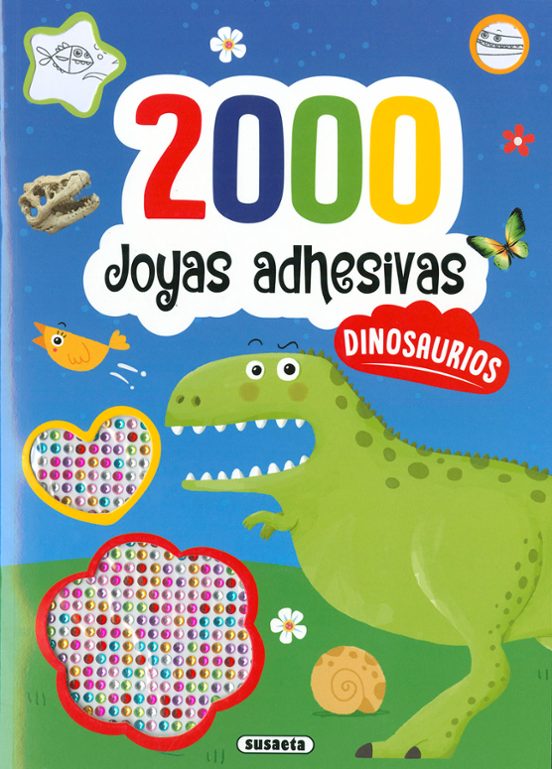 2000 JOYAS ADHESIVAS DINOSAURIOS (S3627002)