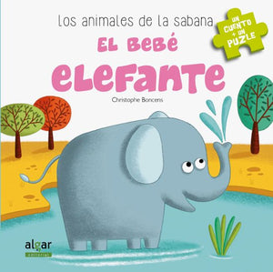 BEBE ELEFANTE (LIBRO + PUZLE) (TD)
