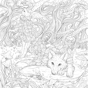 MYTHOGRAPHIC COLOR AND DISCOVER FANTASY FOREST