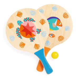 JUEGO DE RAQUETAS BEACH RACKETS SET SEA (DJ02081)