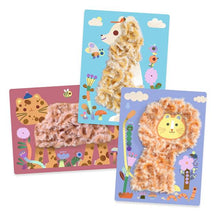 Cargar imagen en el visor de la galería, CAJA DE MANUALIDADES LANA Y VELCRO AMIGOS PELUDOS (DJ09128)
