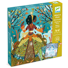 Cargar imagen en el visor de la galería, CAJA DE MANUALIDADES CUADROS DE COLORES VESTIDOS (DJ09528)
