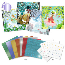 Cargar imagen en el visor de la galería, CAJA DE MANUALIDADES CUADROS DE COLORES VESTIDOS (DJ09528)
