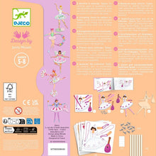 Cargar imagen en el visor de la galería, SET 6 TITERES PARA COLOREAR TUTUS (DJ09649)
