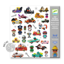 Cargar imagen en el visor de la galería, SET 160 CALCOMANIAS METALIZADAS UNIVERSO DE LOS CRAZY MOTORS (DJ09287)
