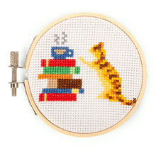 Cargar imagen en el visor de la galería, CAT MINI CROSS STITCH EMBROIDE
