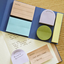 Cargar imagen en el visor de la galería, SET 5 NOTAS ADHESIVAS (INK09-F)
