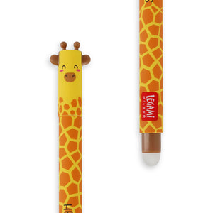 LAPICERO BORRABLE ERASABLE GEL PEN GIRAFFE BLACK INK(EP0019)