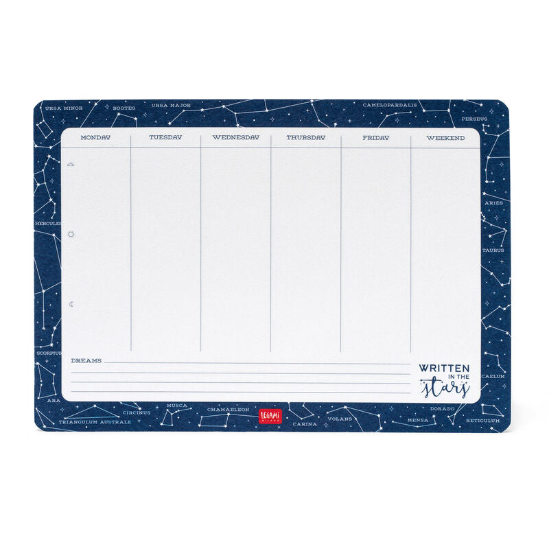 ALFOMBRA DE PAPEL PARA RATON Y LIBRETA DE NOTAS SMART NOTES STARS (SMANT0018)