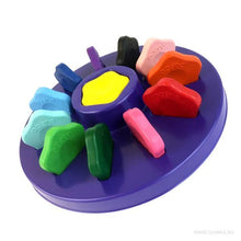 Cargar imagen en el visor de la galería, SET 12 CRAYONES EN FORMA DE FLOR (DJ09005)
