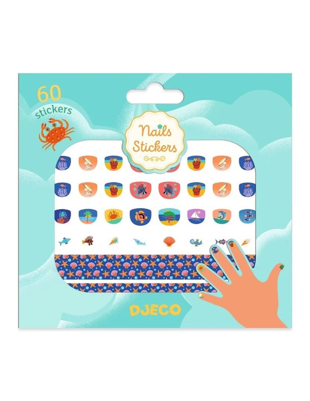 CALCOMANIAS PARA MANICURA MEDITERRANEAN (DJ09244)