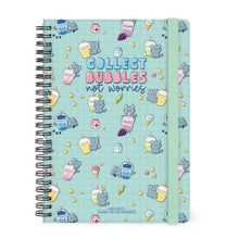 Cargar imagen en el visor de la galería, AGENDA SEMANAL 12M GRANDE CON ESPIRAL KITTY BUBBLE TEA 2027 (AG2712158)

