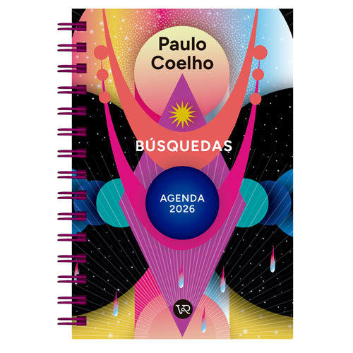 AGENDA 2026 PAULO COELHO 2026 ANILLADA BUSQUEDAS MAGENTA